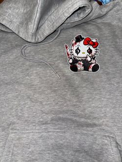 Hello Kitty scary hoodie