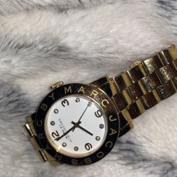 Marc By Marc Jacobs Gold Watch 