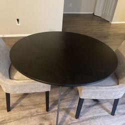 MUST GO! Dining Room Table + Chairs