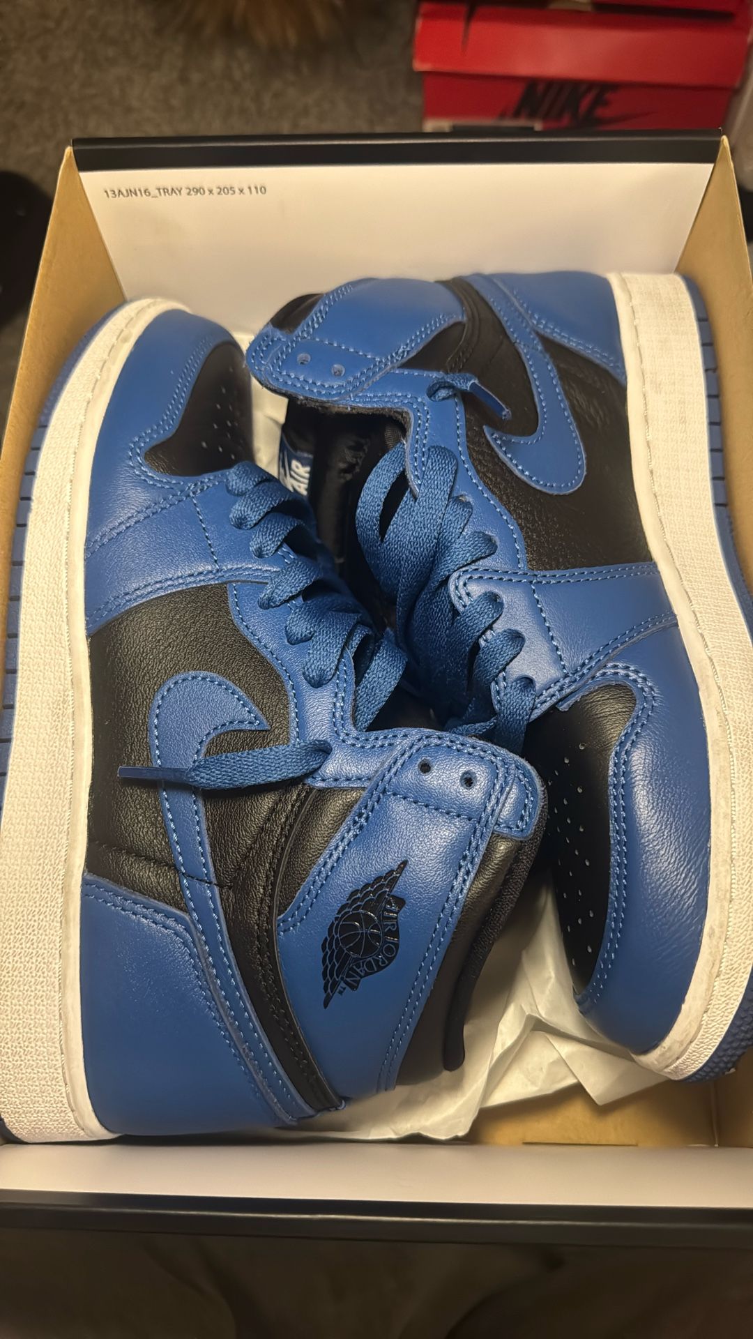 JORDAN MARIANA BLUE 1's