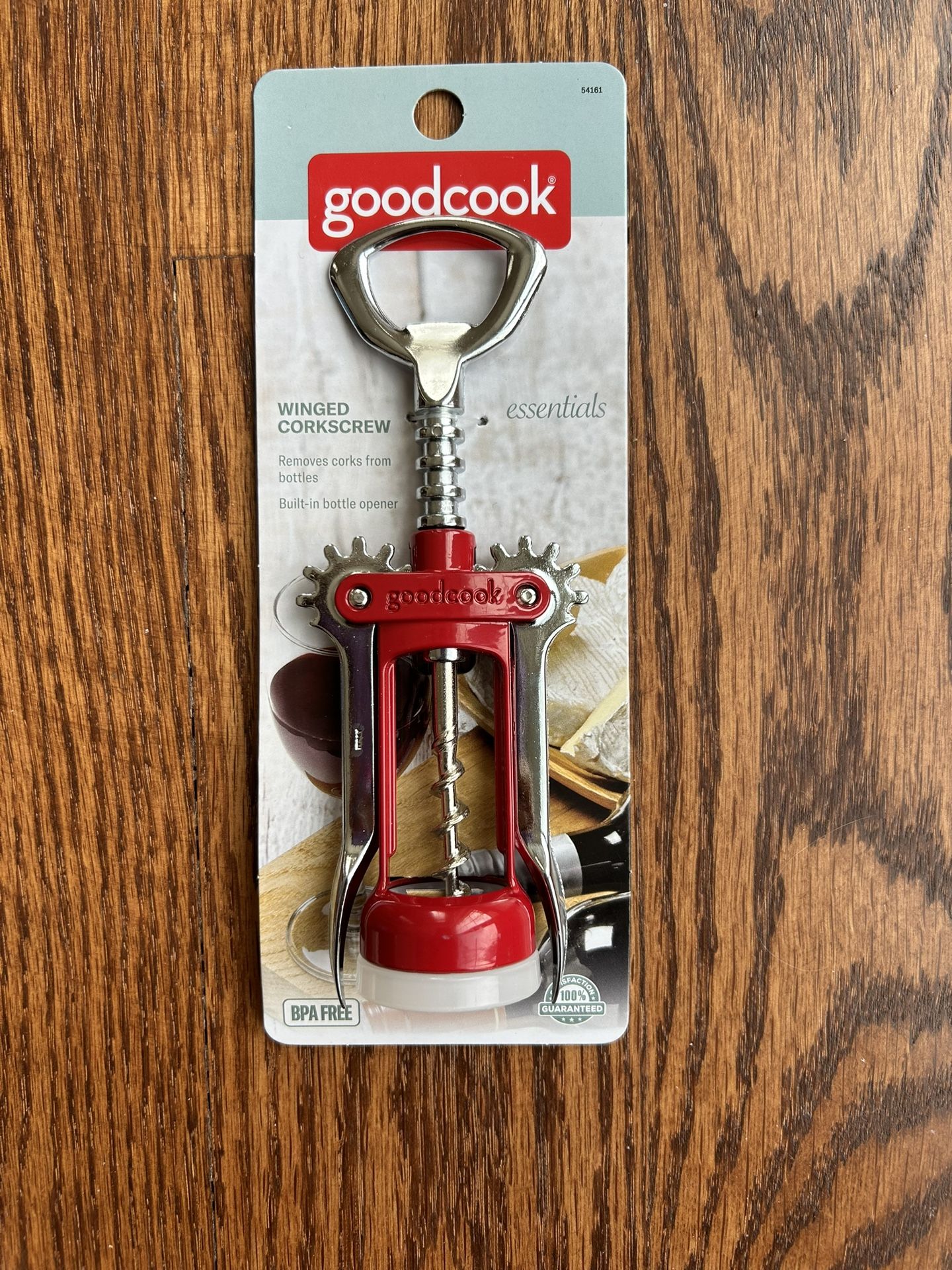 Good Cook Winged Corkscrew Bottle Opener Number 54161NIP