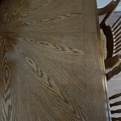 Wooden Dining Table Expandable 