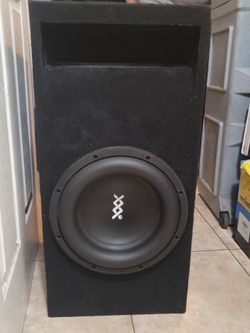 XXX12-RE Audio 12"XXX Series Dual 2 Ohm Subwoofer 