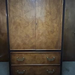 antique dixie armoire cabinet