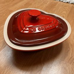 Le Creuset Heart-shaped Casserole Dish