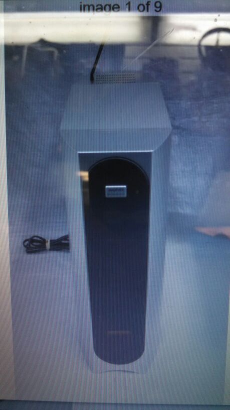 SANYO TWIN DRIVE SUBWOOFER ASX-DWM-4500W POWERED SPEAKER AC 120V-60 HZ