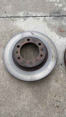 2021 Toyota rotors