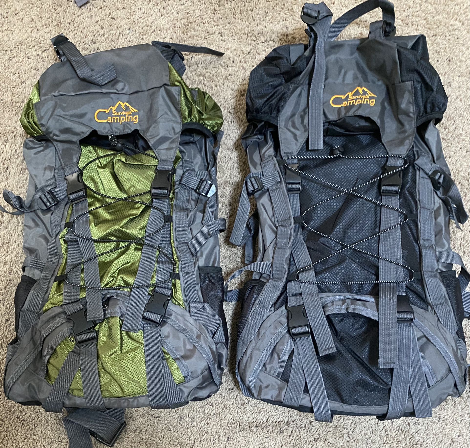 2 Brand New Hiking Backpacks