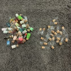 Tiny Bottles For Crafts 