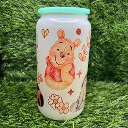Pooh And Friends Glass Cup