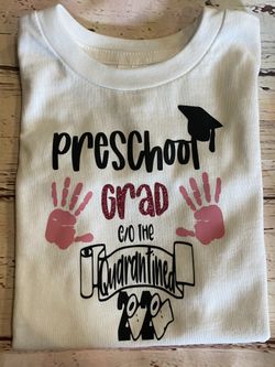 Preschool grad c/o the quarantined 2020
