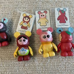 Disney Vinylmation Cutesters Series 1 Assorted Lot Of 4