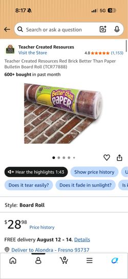 Better Than Paper (Red Brick)