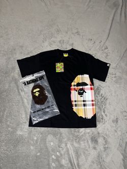 Bape Burberry Black Tee