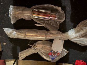 Fairlady 350Z Z33 Y-Pipe Back 3" Exhaust w/ Silencer & Burnt Tips Catback 350 Z