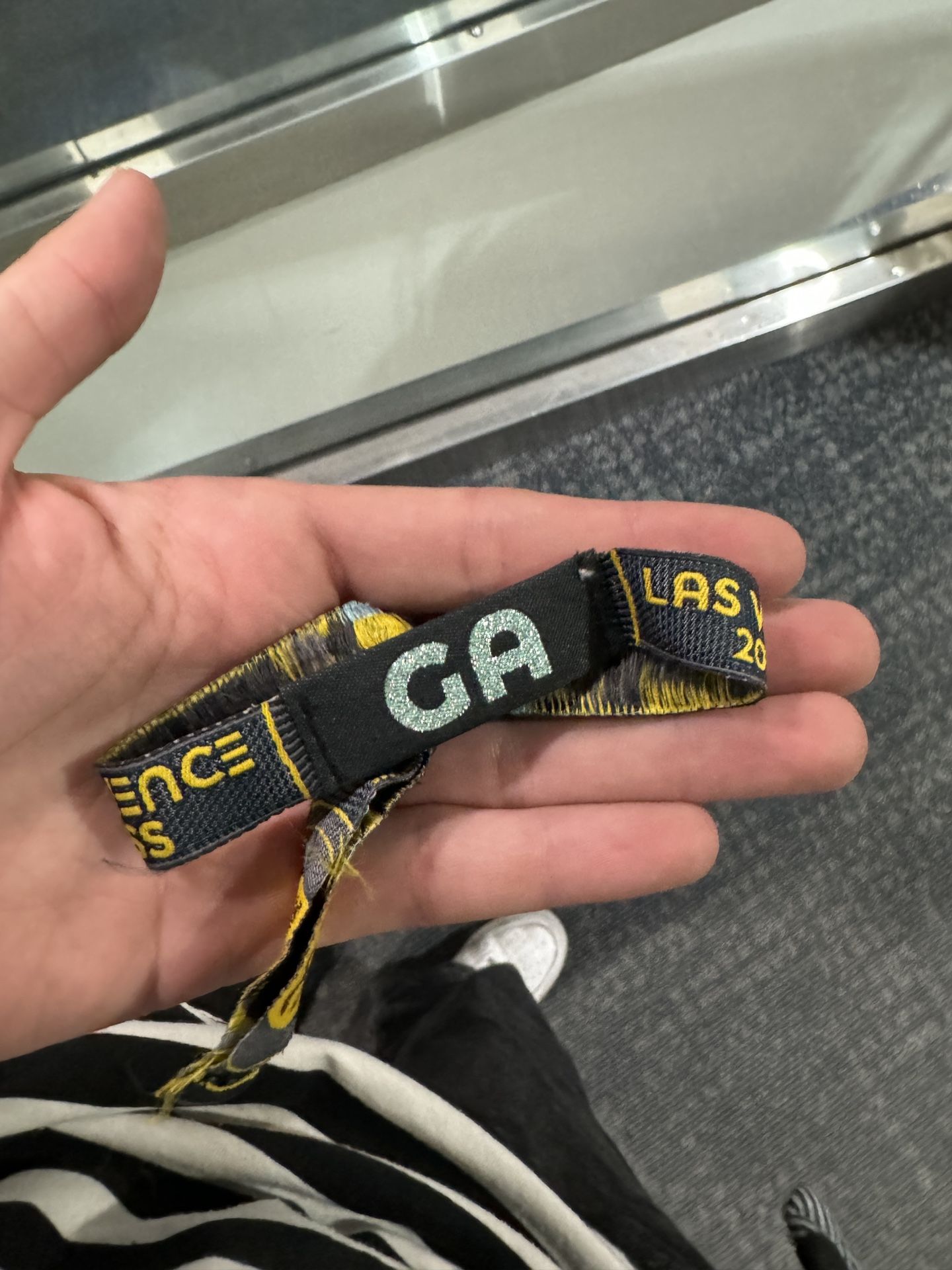 Ga Edc Ticket Wristband