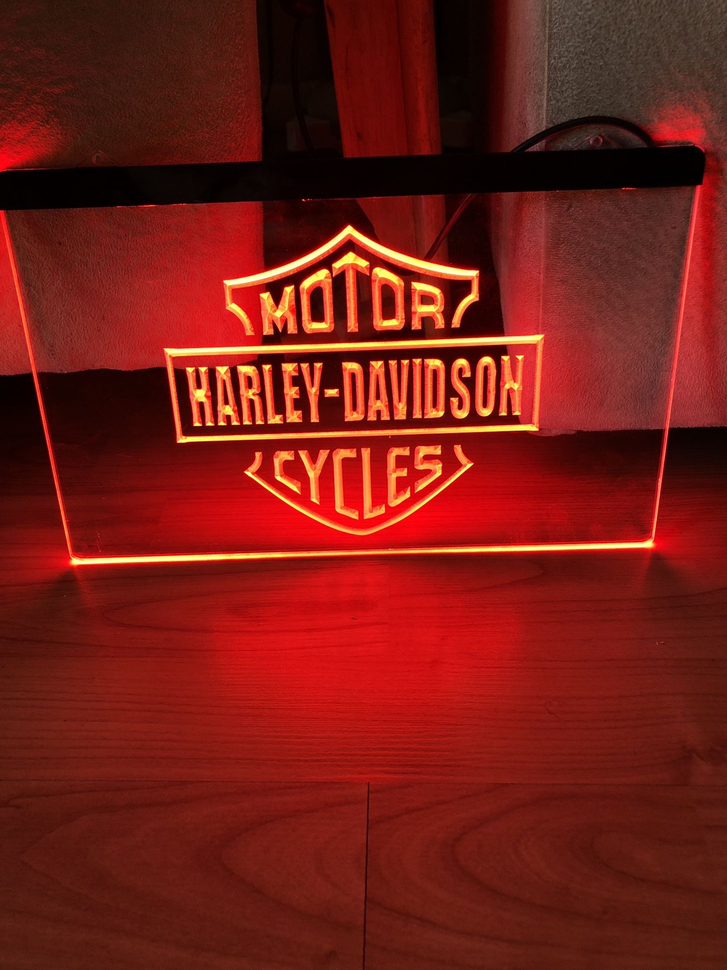 HARLEY DAVIDSON LED NEON LIGHT SIGN 8x12