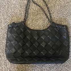 Black Chanel Tote Bag  