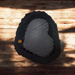 💖 Pawfectly Loved Pet Bed – Heart-Shaped Custom Bed | Plush & Cozy | Handmade with Love 💖🐾