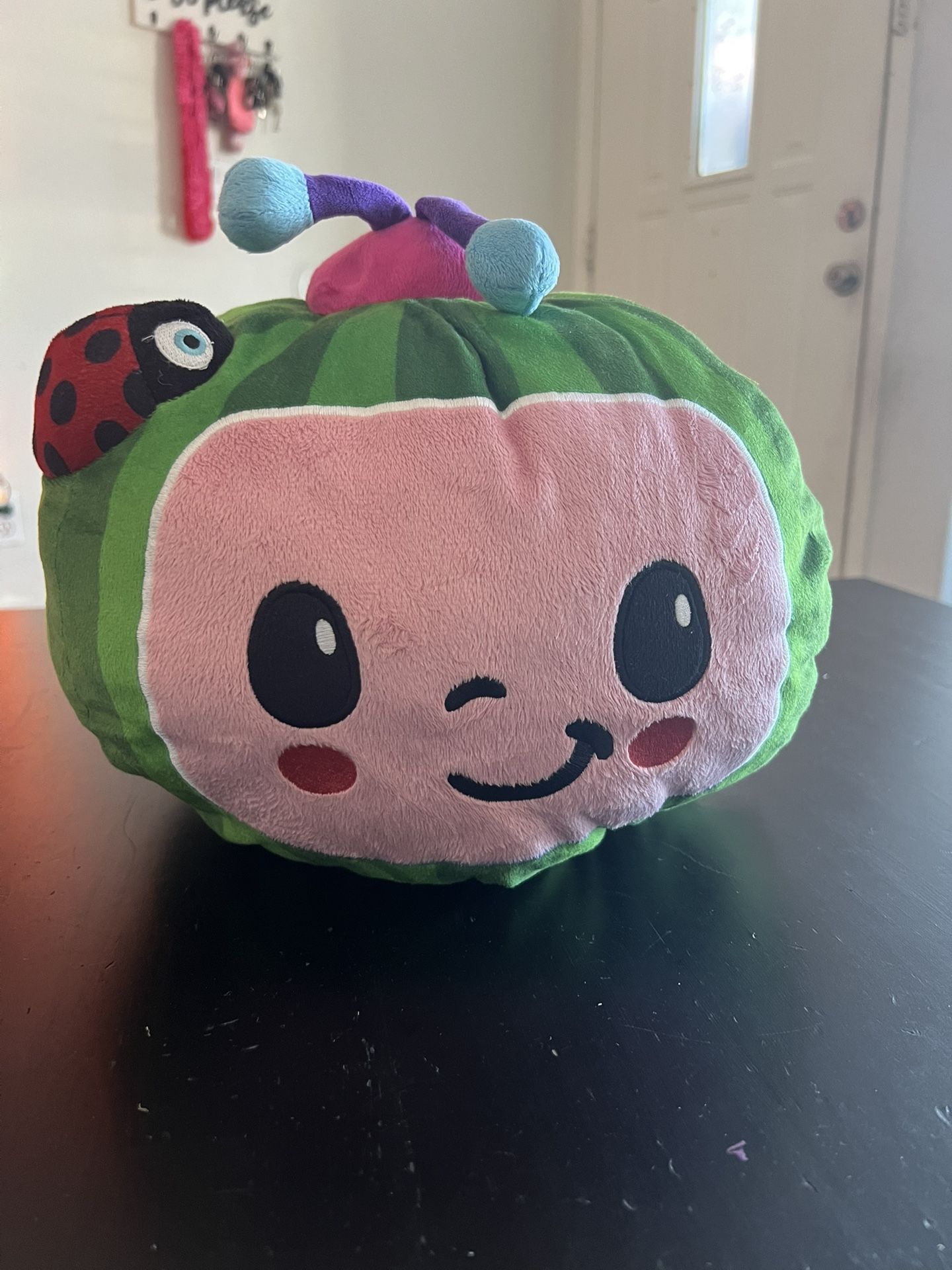Cocomelon 14inch Plush Snuggle Pillow. Good Condition.