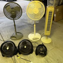 Multiple Fans for Sale – Great Condition!