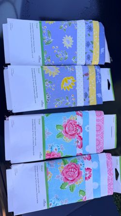 Cricut Designer Fabric Sampler Packs – Lot of 4
