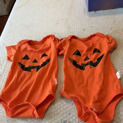 Pumpkin Onesies!