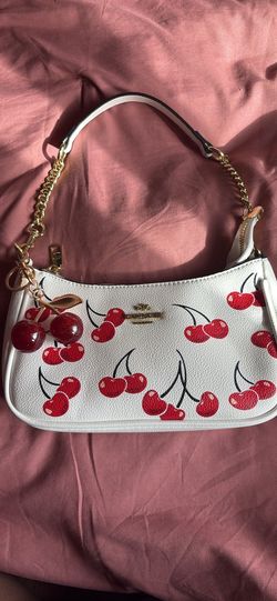 Coach purse w charm