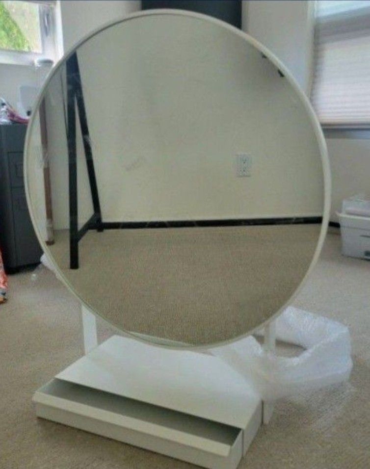 Vanity Mirror with Drawer