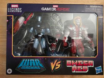 Marvel Legends Gamerverse War Machine VS Omega Red
