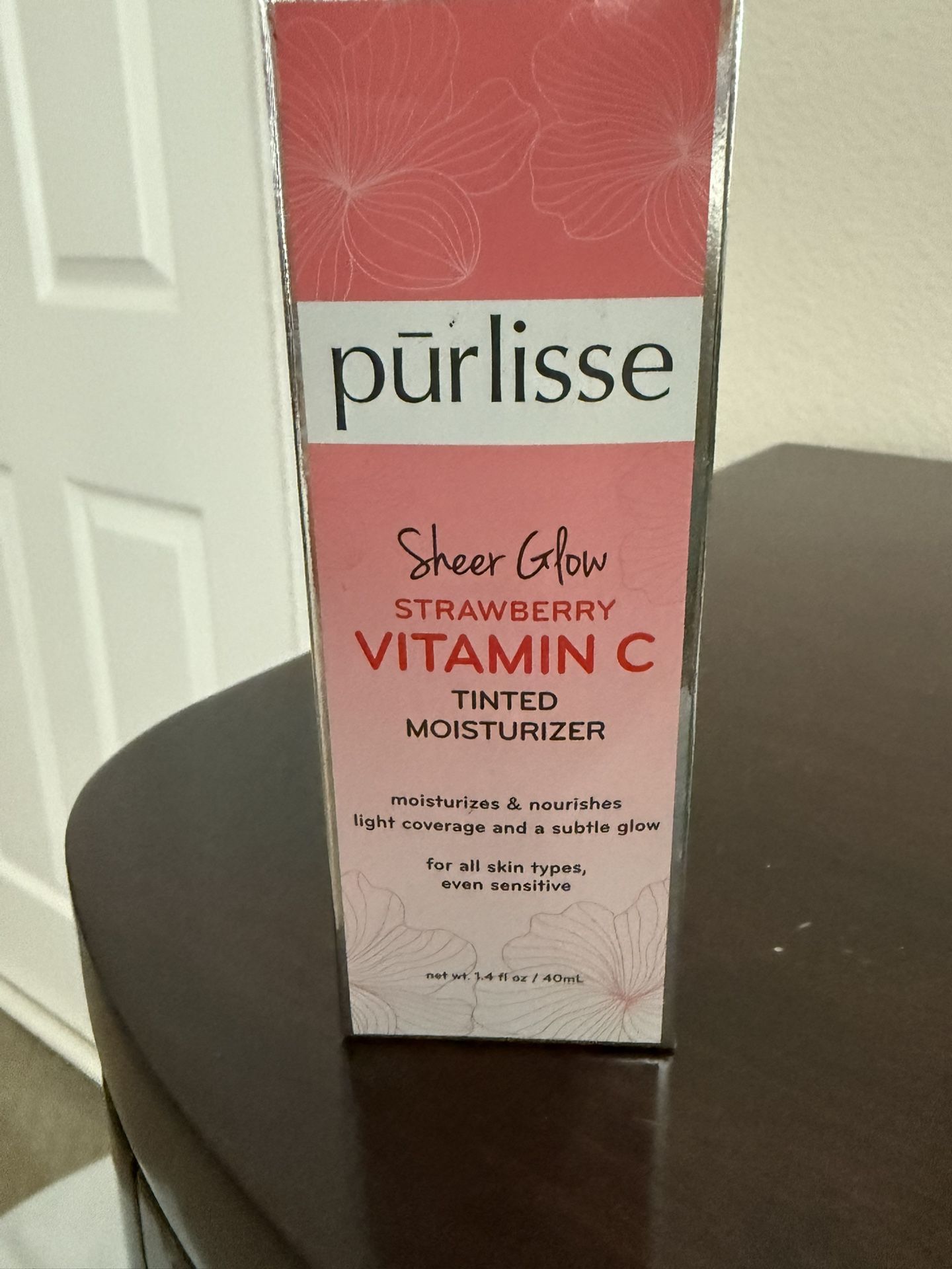 Purlisse Sheer Strawberry Glow Vit-C Tint Moisturizer