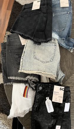Juniors Jean Shorts SO Brand Size 9/29
