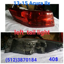2013, 2014 , 2015 Acura Ilx left tail lights
