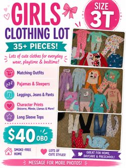 3T GIRLS CLOTHING LOT
