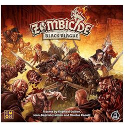 Zombicide Black Plague Board Game (Base) | Strategy Board Game | Cooperative Board Game for Teens and Adults | Zombie Board Game | Ages 14+ | 1-6 Play