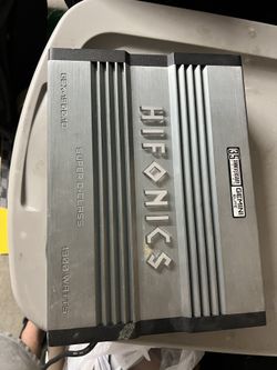 Hifonics Amp
