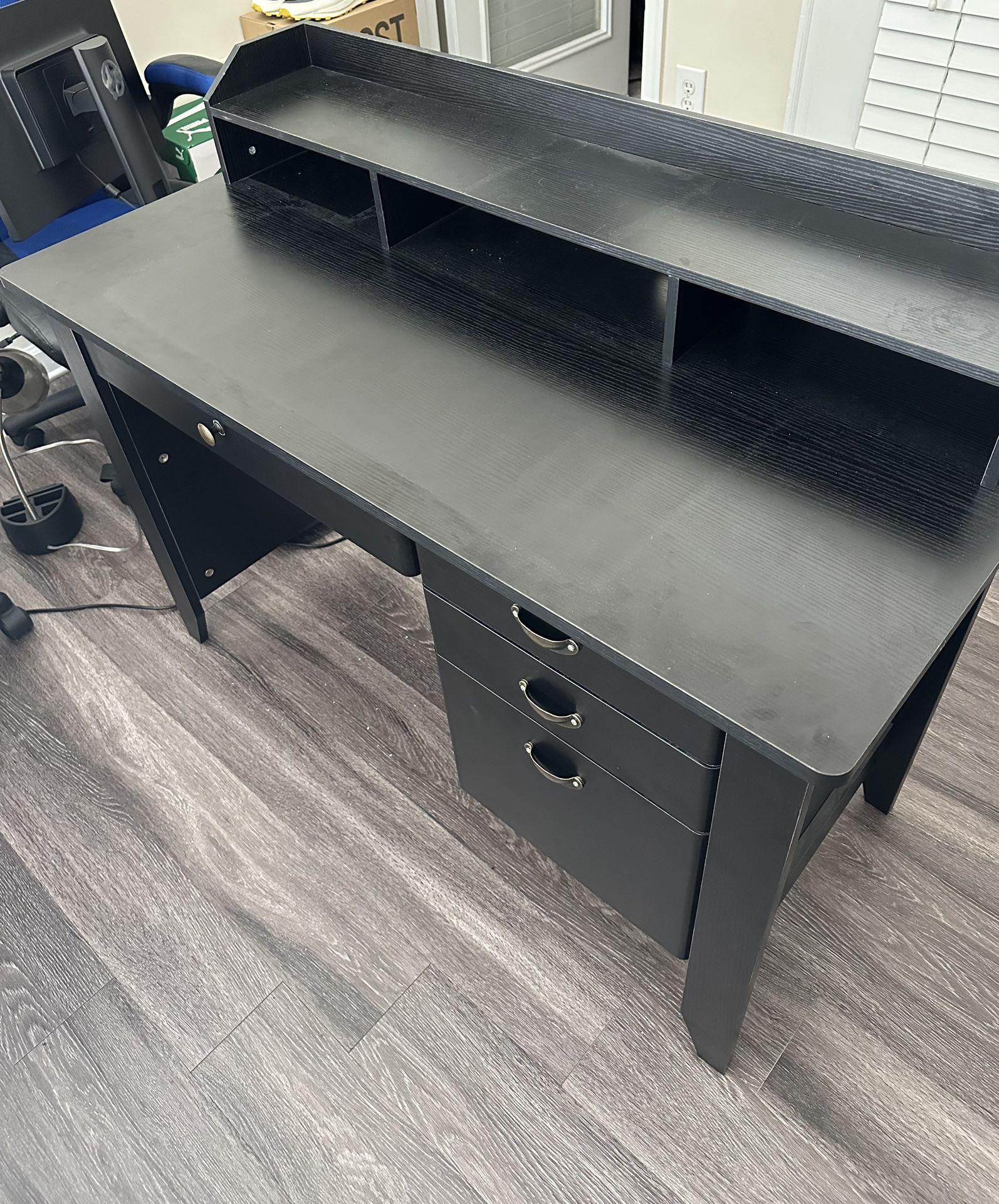 Computer Office Desk (Black)