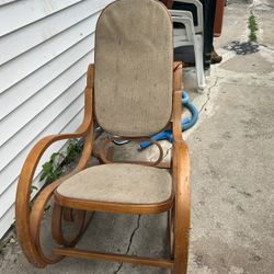 Vintage Bentwood Rocking Chair  (needs Tlc)