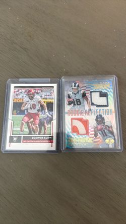 Cooper Kupp rookie cards - rookie jersey 2 color