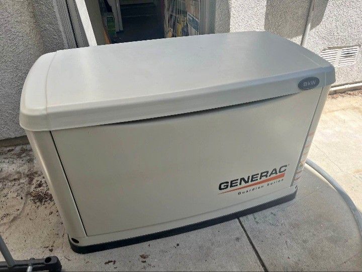 Generac-Home backup generator
