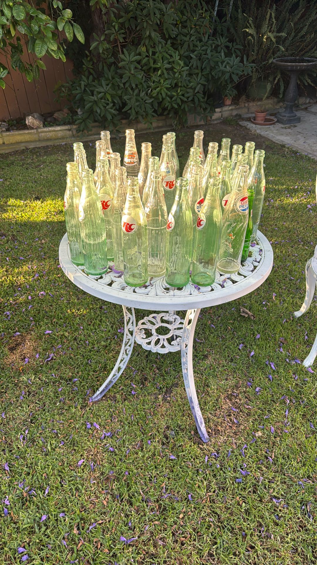 34 Vintage Soda Bottles