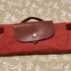 Longchamp  Orange Backpack