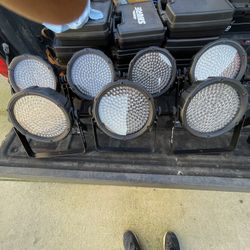 Venue Dj Lights and stage lights like new