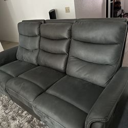 Charcoal Couch