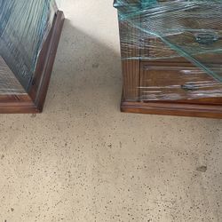 Antique Vintage Hard Wood Desk Beautiful!