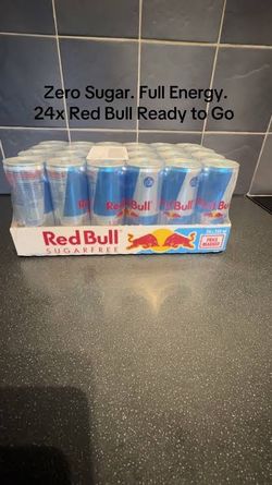 24 pack of sugar free Red Bull