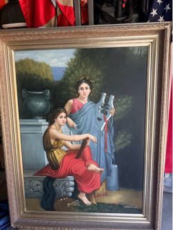 Art and Literature oil painting