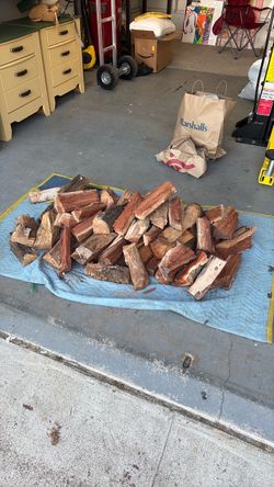 Pile of fire wood