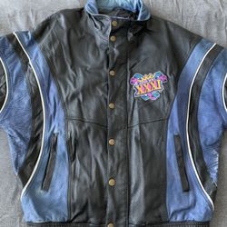 1996 Leather Super Bowl Jacket 