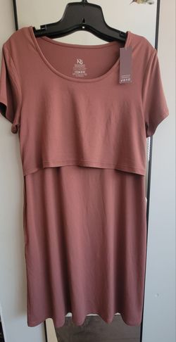Kindred Bravely Maternity/postpartum lounge shorts and dress